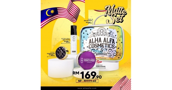 Alha Alfa Set Merdeka Matte